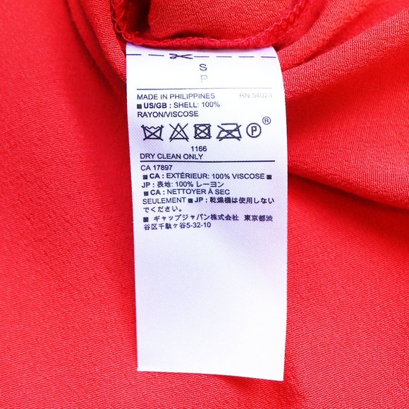 NEW Banana Republic Red Tassel Summer Tank Top S - Picture 14 of 16